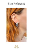 Light Sapphire Crystal Stud Bridal Earrings, Light Blue Classic Stud Earrings, Aquamarine Crystal Drop Earrings, Bridal Blue Earrings