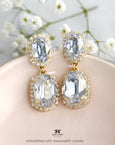 Dusty Blue Chandeliers, Bridal Dusty Blue Earrings, Dusty Blue Earrings, Light Blue Statement Earrings, Blue Chandeliers, Bridal Earrings