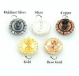 Orange Blue Stud Earrings, Orange Crystal Gold Stud Earrings, Blue Orange earrings, Bridesmaids jewelry, Burnt Orange Crystal Earrings