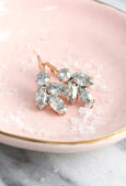 Dusty Blue Earrings, bridesmaid Dusty Blue Earrings, Dusty Blue Drop Earrings, Bridal Dusty Blue Earrings, Light Blue Earrings