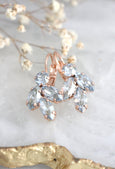 Dusty Blue Earrings, bridesmaid Dusty Blue Earrings, Dusty Blue Drop Earrings, Bridal Dusty Blue Earrings, Light Blue Earrings