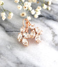 Bridal Crystal Drop Earrings, Bridal Crystal Droplet Earrings, Bridal Drop Earrings, Bridesmaids Earrings, Crystal Earrings, Gift For Her