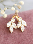 Bridal Crystal Drop Earrings, Bridal Crystal Droplet Earrings, Bridal Drop Earrings, Bridesmaids Earrings, Crystal Earrings, Gift For Her