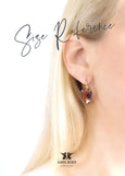 Brown Drop Earrings, Smokey Topaz Austrian Crystal Drop Earrings, Bridal Brown Crystal Earrings, Brown Lever Back Crystal Earrings