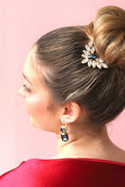 Bridal Hair Comb, Blue Navy Crystal Hair Comb, Blue Bridal Hair Comb, Bridal Hair Accessories, Blue Hair Comb, Bridal Navy Blue Hair Comb