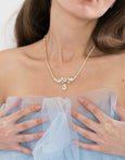 Bridal Crystal Wedding Necklace, Bridal Crystal Necklace, Bridal Rhinestone Necklace, Crystal Wedding Necklace, Bridal Jewelry