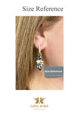 Blue Navy Crysatl Drop Earrings, Navy Blue Swarovski Drop Earrings, Blue Sapphire Bridal Earrings, Blue Navy Dangle Earrings, Gift For Her