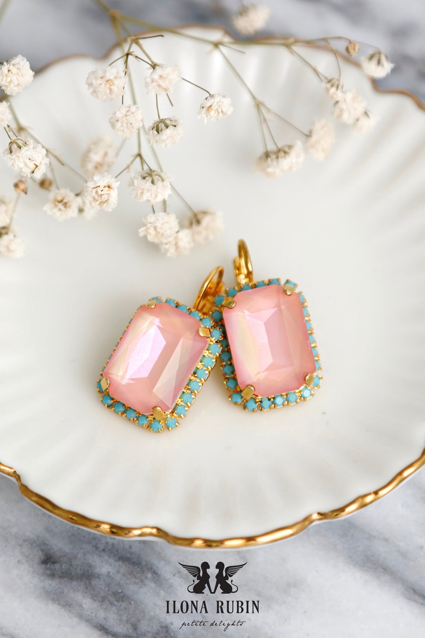 Peach Drop Earrings, Pastel Peach Crystal Lever back Earrings, Peach Fuzz Earrings, Bridesmaids Earrings, Peach Green Earrings, Gift For Her