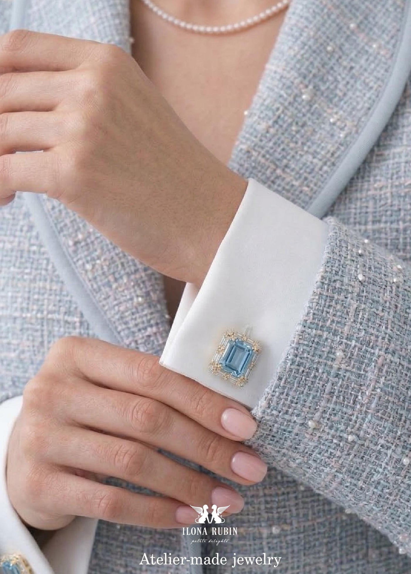 Light Blue Wedding Cufflinks, Blue Cufflinks, Aquamarine Crystal Cufflinks, Ice Blue Cufflinks For Groom, Gift For Men, Groomsman Gift