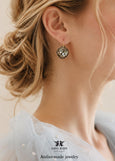 Gray Black Drop Earrings, Gray Bridal Lever Back Embellished Swarovski Crystal Earrings, Black Gray Wedding Jewelry, Light Gray Earrings