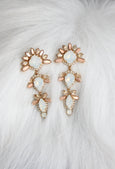 BRIDAL CRYSTAL EARRINGS, Statement Bridal Earrings