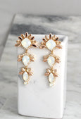 BRIDAL CRYSTAL EARRINGS, Statement Bridal Earrings