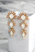 BRIDAL CRYSTAL EARRINGS, Statement Bridal Earrings