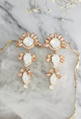 BRIDAL CRYSTAL EARRINGS, Statement Bridal Earrings