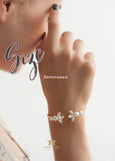 Emerald Green Bracelet, Bridal Wedding Emerald  Bracelet