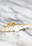 Statement Crystal Ring, Swarovski Cocktail Ring, Clear Crystal Ring