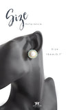 Pearl Turquoise Stud Earrings, Gift For Her, Bridesmaids Earrings