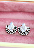 Dusty Blue Earrings, Gift for woman, Bridesmaids Dusty Blue Studs