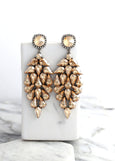 Oversize Earrings,Bridal Statement Earrings,Bridal Chandelier Earrings