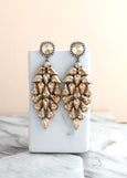 Oversize Earrings,Bridal Statement Earrings,Bridal Chandelier Earrings