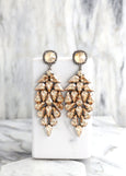 Oversize Earrings,Bridal Statement Earrings,Bridal Chandelier Earrings