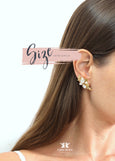Bridal Emerald Earrings, Climbing Emerald Green Earrings