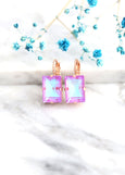 Purple Earrings, Purple Ultra Drop Earrings, Bridal Lilac Earrings, Lilac Earrings, Gift For Her, Ultra Purple Crystal Gold Earrings