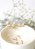 Bridal Crystal Bracelet, Bridal Open Cuff Bracelet, Bridal Rose Gold Crystal Bracelet, Open Cuff Bracelet, Bridesmaids Jewelry