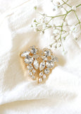 Bridal Cluster Stud Earrings, Clear Crystal Bridal Cluster Earrings, Bridal Crystal Earrings, Crystal Earrings, Bridal Classic Earrings
